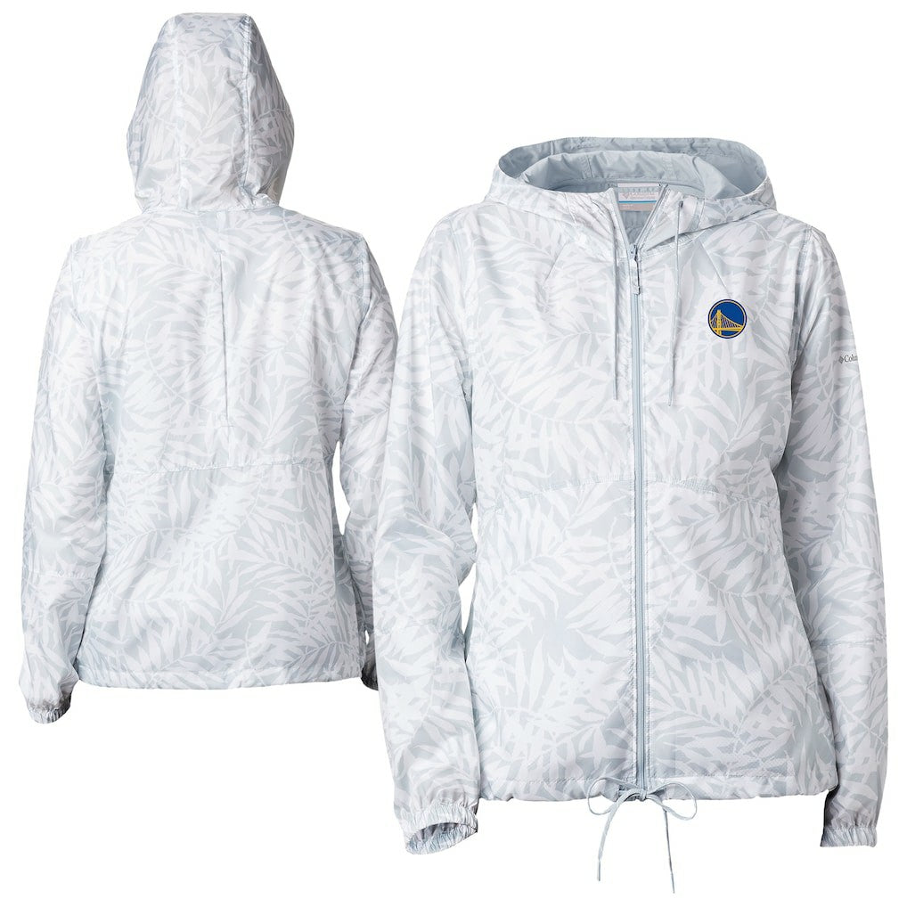 Golden State Warriors Women's Flash Forward Windbreaker White - NBA