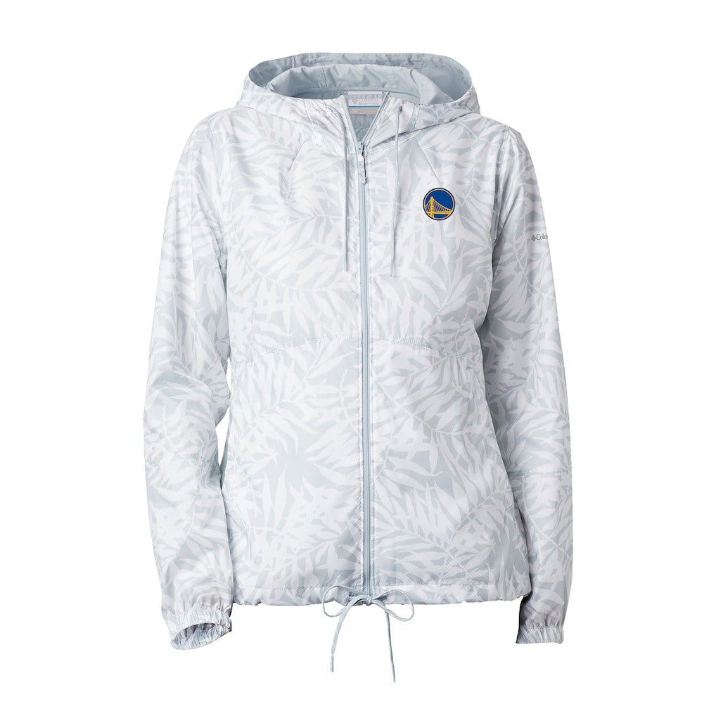 Golden State Warriors Women's Flash Forward Windbreaker White - NBA