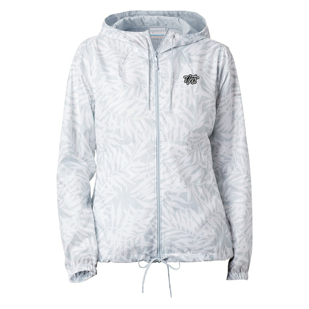 Brooklyn Nets Women's Flash Forward Windbreaker White - NBA