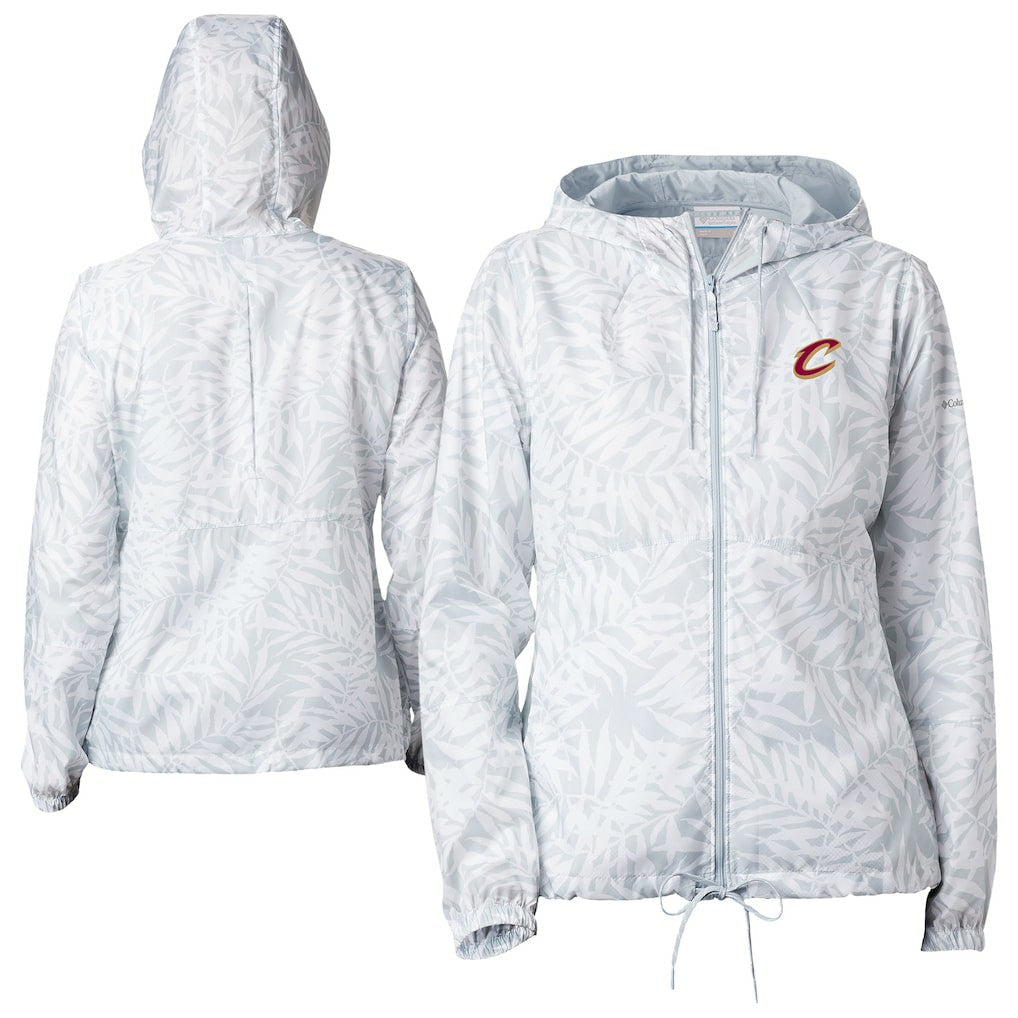 Cleveland Cavaliers Women's Flash Forward Windbreaker White - NBA