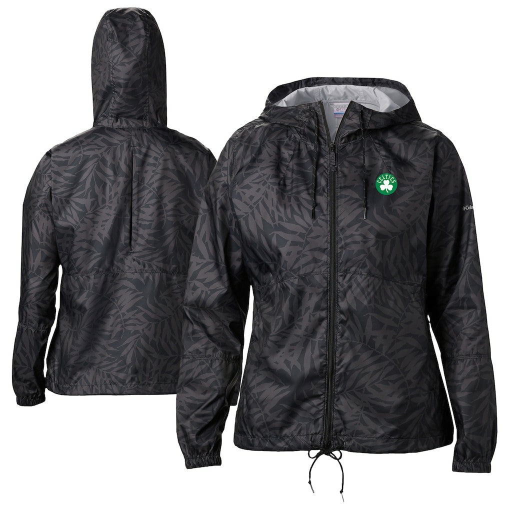 Boston Celtics Women's Flash Forward Windbreaker Black - NBA