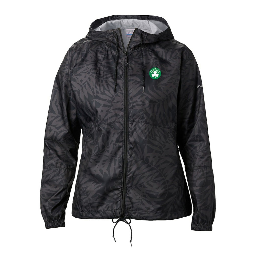 Boston Celtics Women's Flash Forward Windbreaker Black - NBA