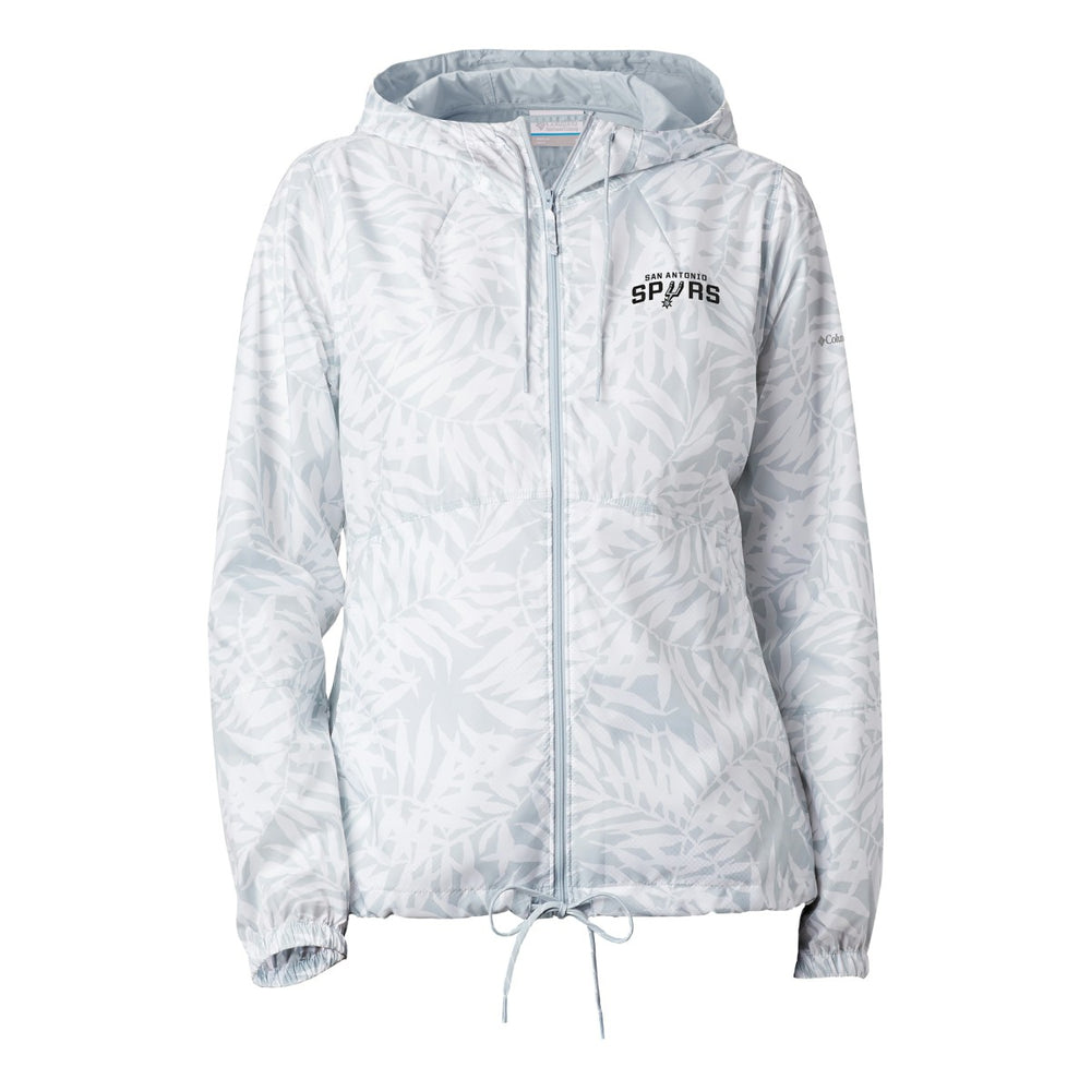 San Antonio Spurs Women's Flash Forward Windbreaker White - NBA