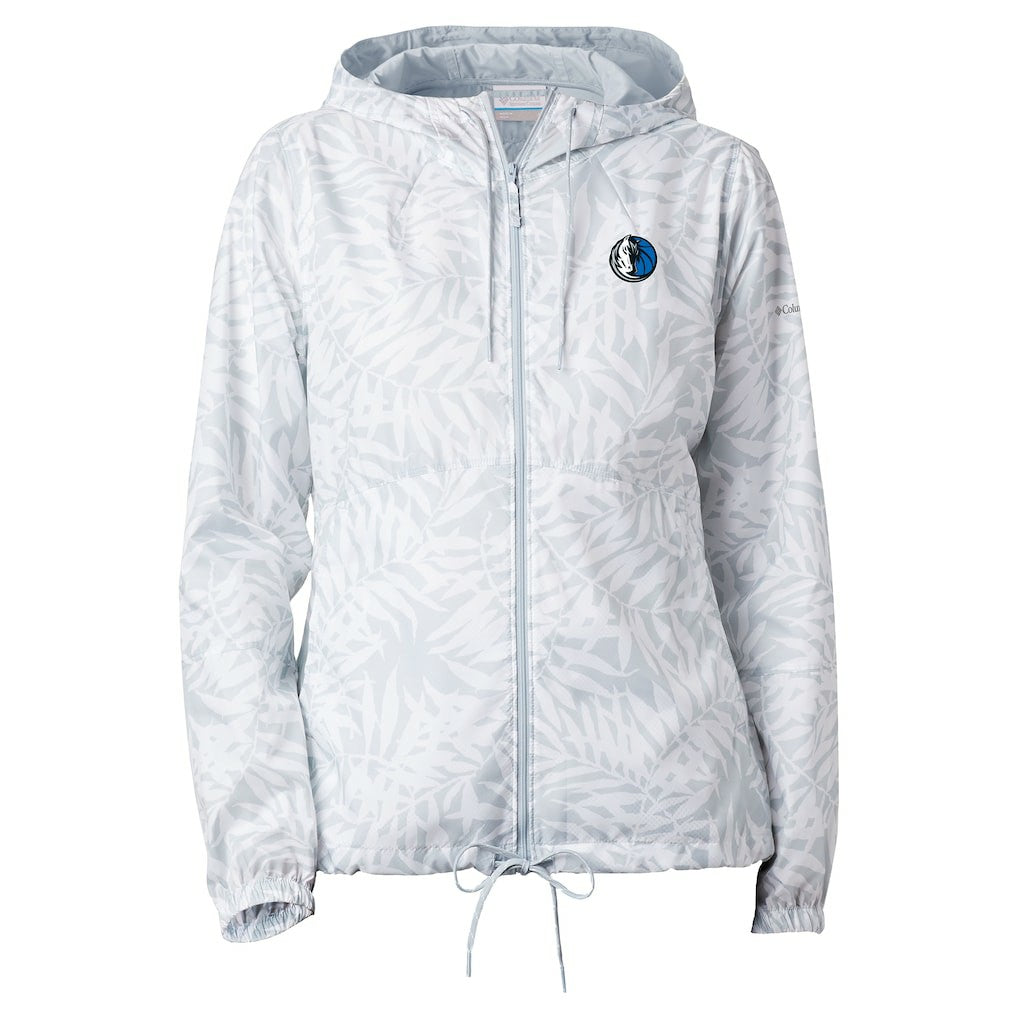 Dallas Mavericks Women's Flash Forward Windbreaker White - NBA