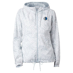 Dallas Mavericks Women's Flash Forward Windbreaker White - NBA