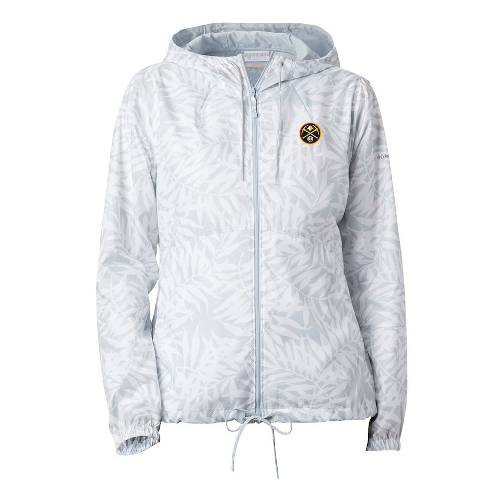 Denver Nuggets Women's Flash Forward Windbreaker White - NBA