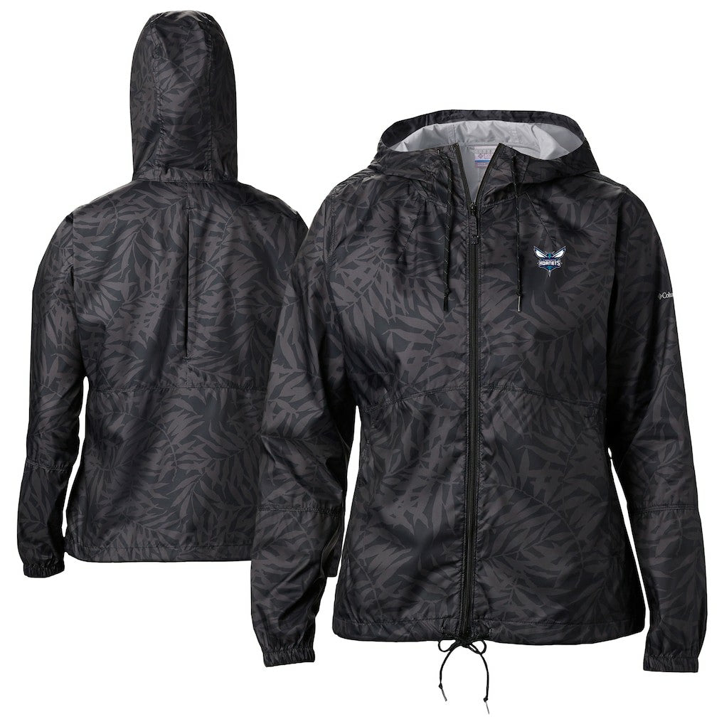 Charlotte Hornets Women's Flash Forward Windbreaker Black - NBA
