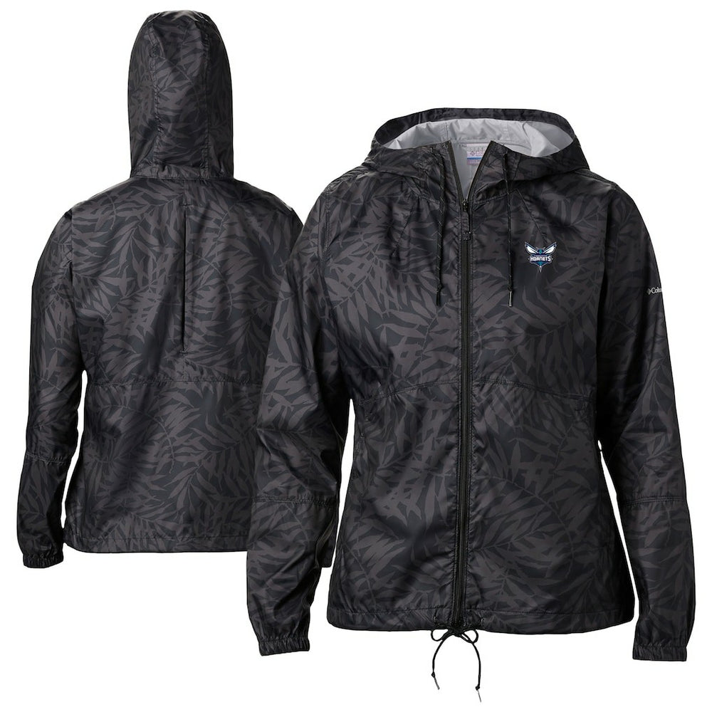 Charlotte Hornets Women's Flash Forward Windbreaker Black - NBA