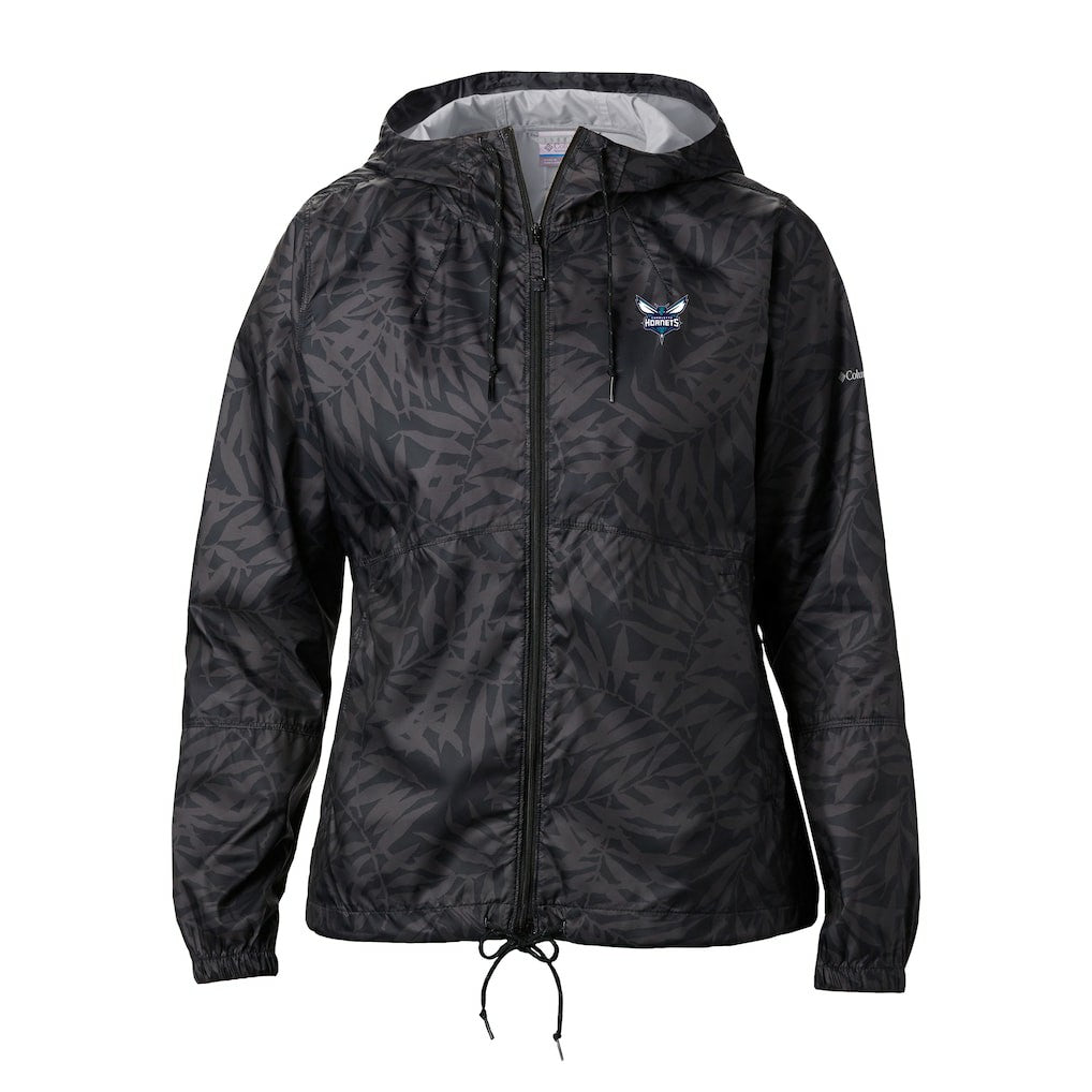 Charlotte Hornets Women's Flash Forward Windbreaker Black - NBA