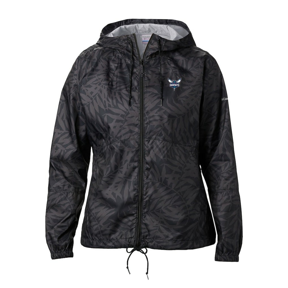 Charlotte Hornets Women's Flash Forward Windbreaker Black - NBA