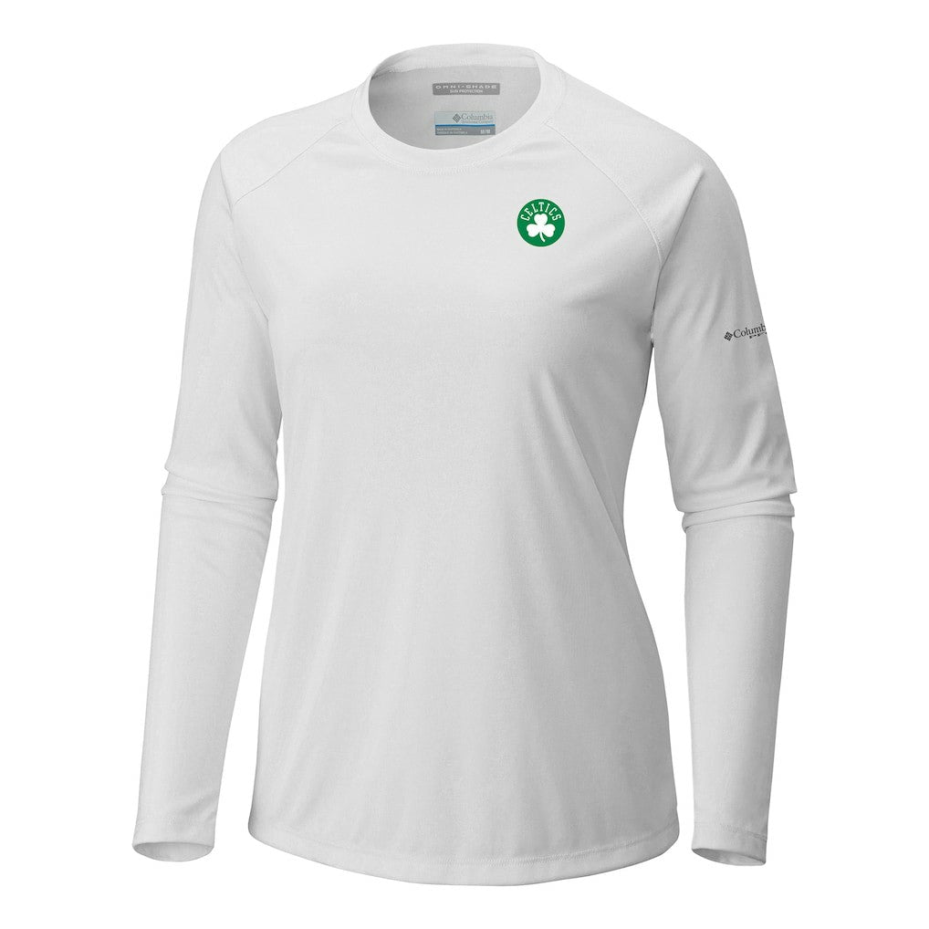 Boston Celtics Women's Tidal Tee II Long Sleeve T-Shirt White - NBA