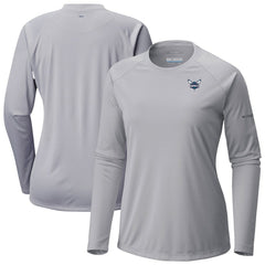 Charlotte Hornets Women's Tidal Tee II Long Sleeve T-Shirt Gray - NBA