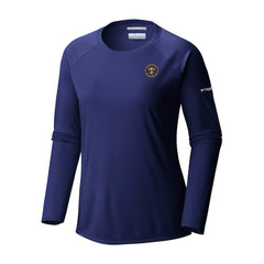 Denver Nuggets Women's Tidal Tee II Long Sleeve T-Shirt Navy - NBA