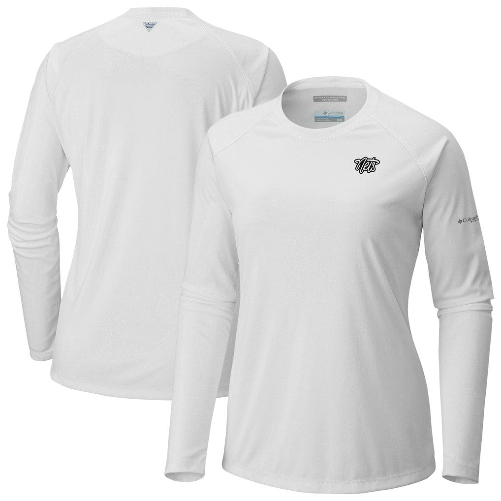 Brooklyn Nets Women's Tidal Tee II Long Sleeve T-Shirt White - NBA