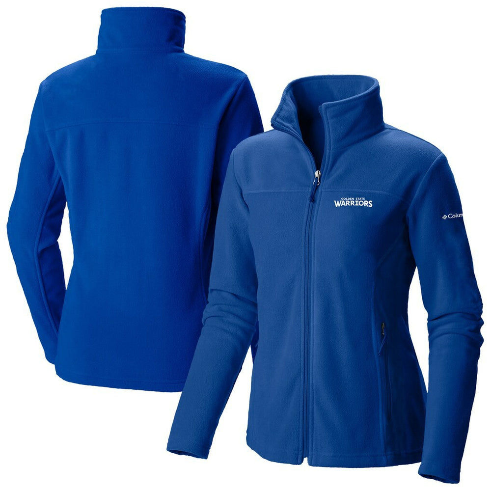 Golden State Warriors Women's Give & Go II Fleece Full-Zip Jacket Royal - NBA