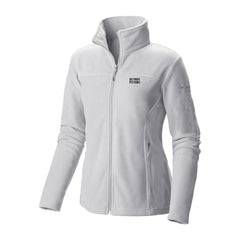 Detroit Pistons Women's Give & Go II Fleece Full-Zip Jacket White - NBA