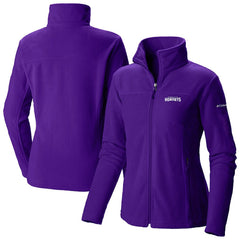 Charlotte Hornets Women's Give & Go II Fleece Full-Zip Jacket Purple - NBA
