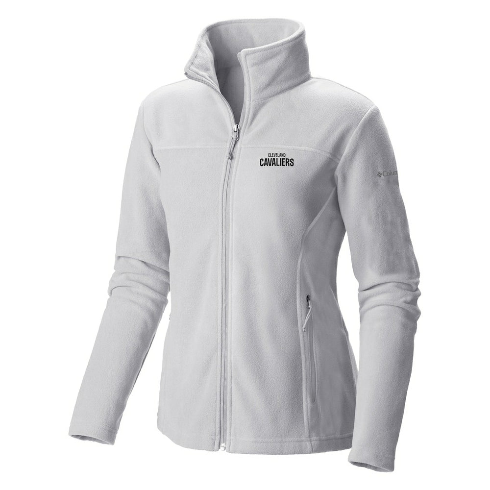 Cleveland Cavaliers Women's Give & Go II Fleece Full-Zip Jacket White - NBA
