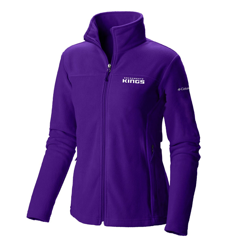 Sacramento Kings Women's Give & Go II Fleece Full-Zip Jacket Purple - NBA