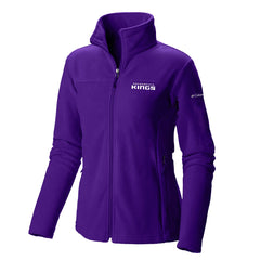 Sacramento Kings Women's Give & Go II Fleece Full-Zip Jacket Purple - NBA