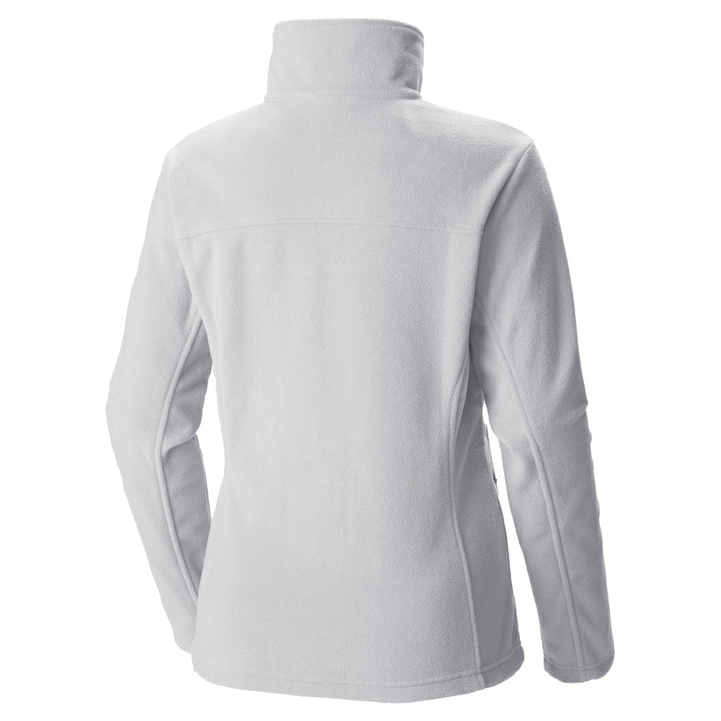 Chicago Bulls Women's Give & Go II Fleece Full-Zip Jacket White - NBA