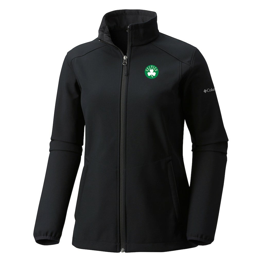 Boston Celtics Women's Kruser Ridge III Softshell Jacket Black - NBA