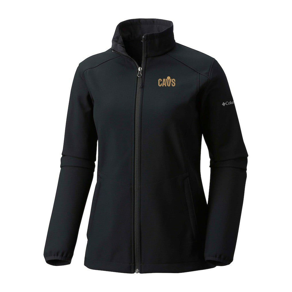 Cleveland Cavaliers Women's Kruser Ridge III Softshell Jacket Black - NBA