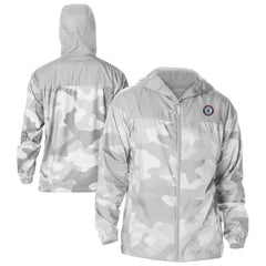 LA Clippers Flash Challenger Windbreaker Jacket Gray - NBA