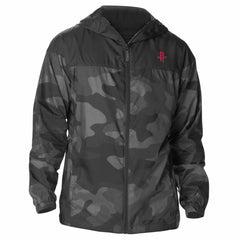 Houston Rockets Flash Challenger Windbreaker Jacket Black - NBA
