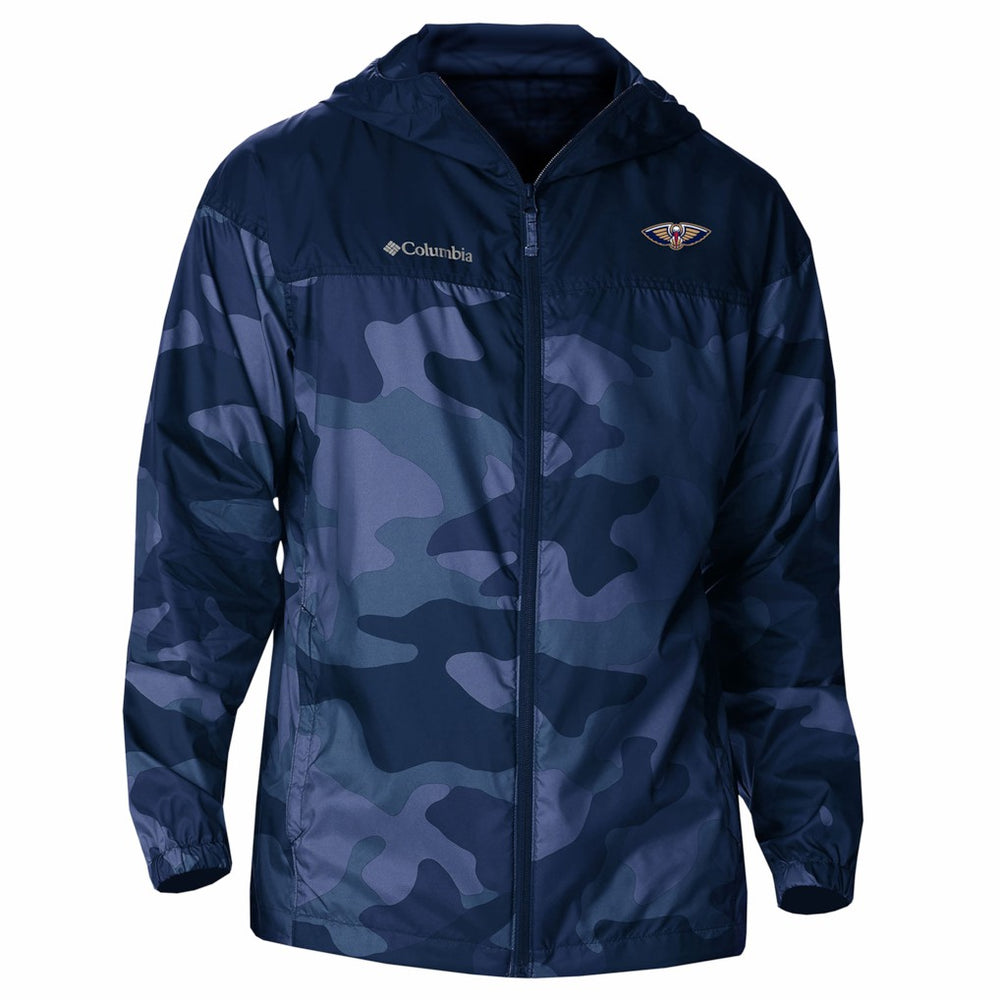New Orleans Pelicans Flash Challenger Windbreaker Jacket Navy - NBA
