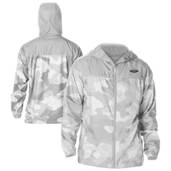 New Orleans Pelicans Flash Challenger Windbreaker Jacket Gray - NBA