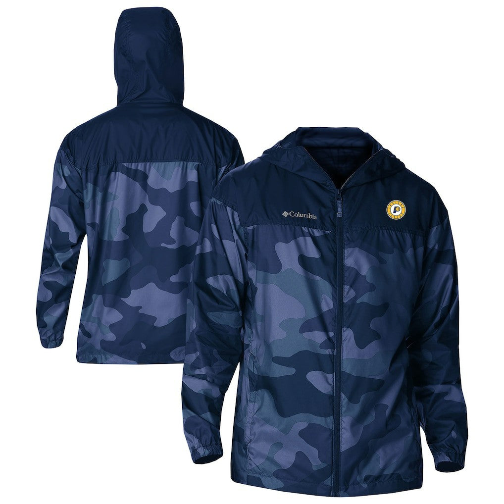 Indiana Pacers Flash Challenger Windbreaker Jacket Navy - NBA