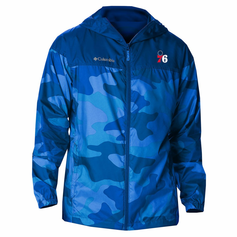 Philadelphia 76ers Flash Challenger Windbreaker Jacket Blue - NBA