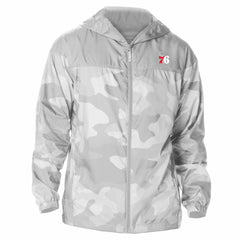Philadelphia 76ers Flash Challenger Windbreaker Jacket Gray - NBA