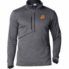 Phoenix Suns Park View Fleece Half-Zip Top Black - NBA
