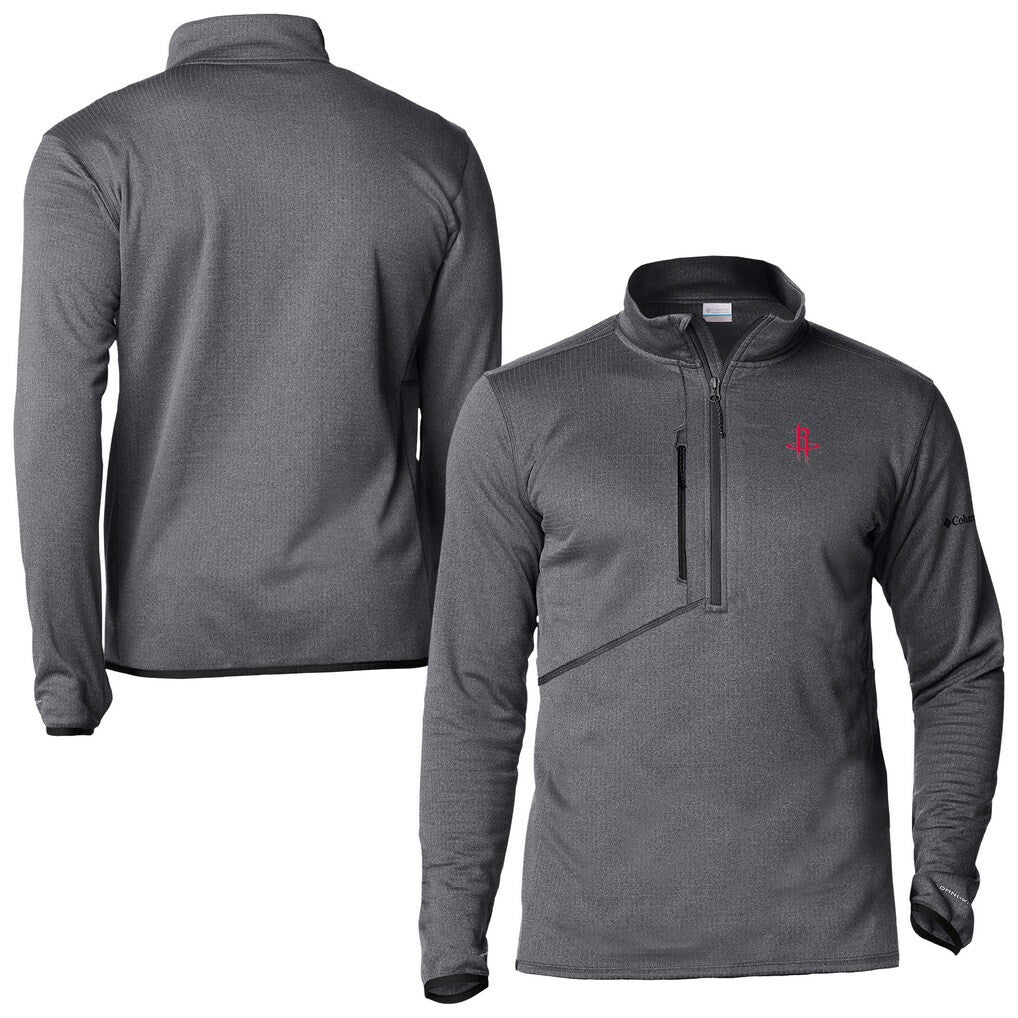 Houston Rockets Park View Fleece Half-Zip Top Black - NBA
