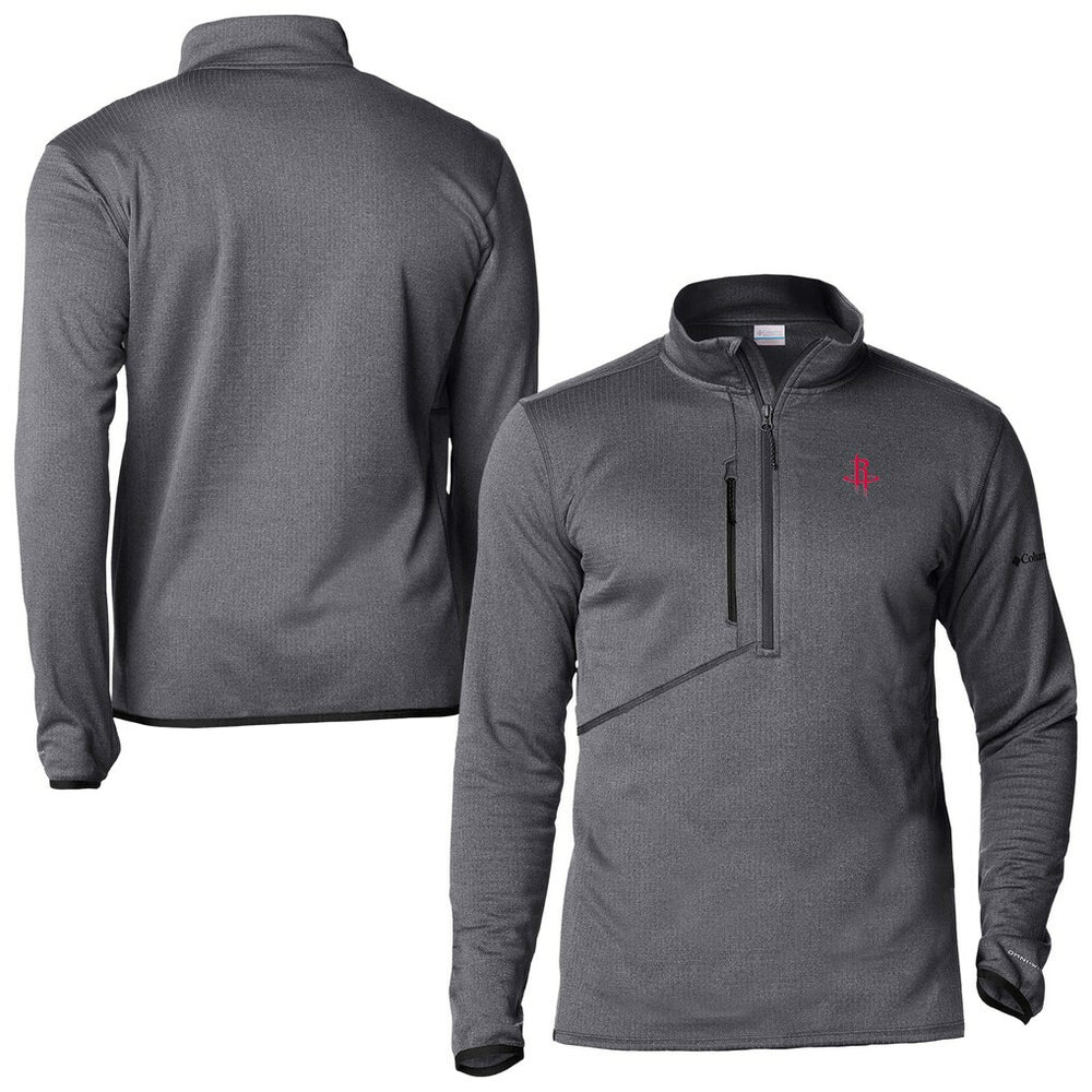 Houston Rockets Park View Fleece Half-Zip Top Black - NBA