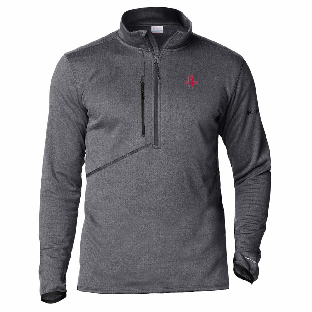 Houston Rockets Park View Fleece Half-Zip Top Black - NBA