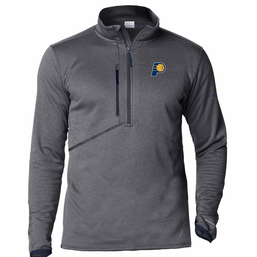 Indiana Pacers Park View Fleece Half-Zip Top Navy - NBA