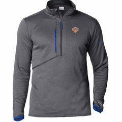 New York Knicks Park View Fleece Half-Zip Top Blue - NBA