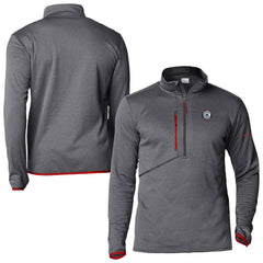 LA Clippers Park View Fleece Half-Zip Top Red - NBA