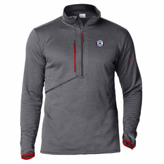 LA Clippers Park View Fleece Half-Zip Top Red - NBA
