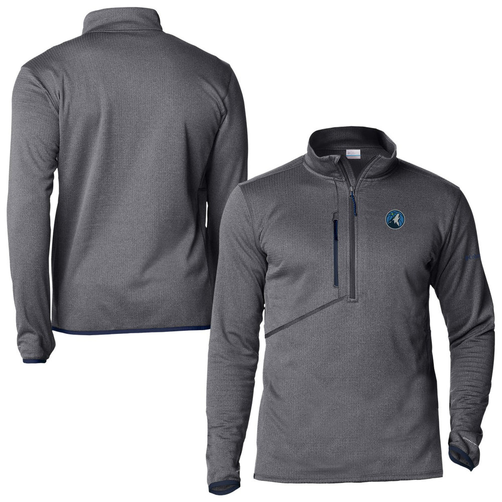 Minnesota Timberwolves Park View Fleece Half-Zip Top Navy - NBA