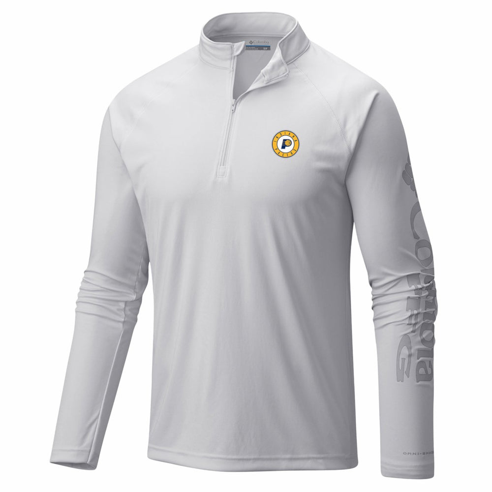 Indiana Pacers PFG Terminal Tackle Quarter-Zip Top White - NBA