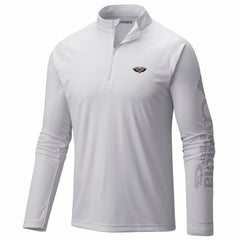 New Orleans Pelicans PFG Terminal Tackle Quarter-Zip Top White - NBA