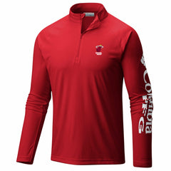 Miami Heat PFG Terminal Tackle Quarter-Zip Top Red - NBA