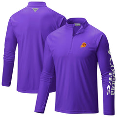 Phoenix Suns PFG Terminal Tackle Quarter-Zip Top Purple - NBA