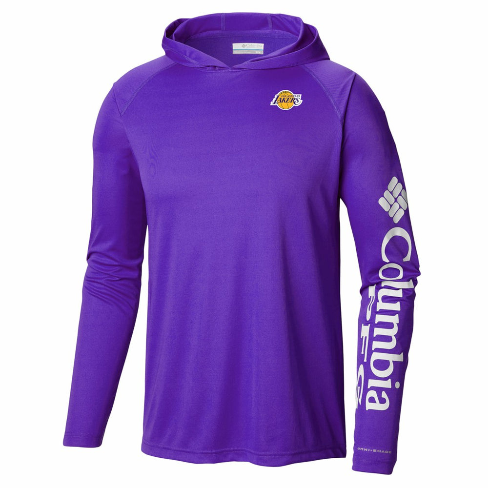 Los Angeles Lakers PFG Super Terminal Tackle Hoodie Purple - NBA