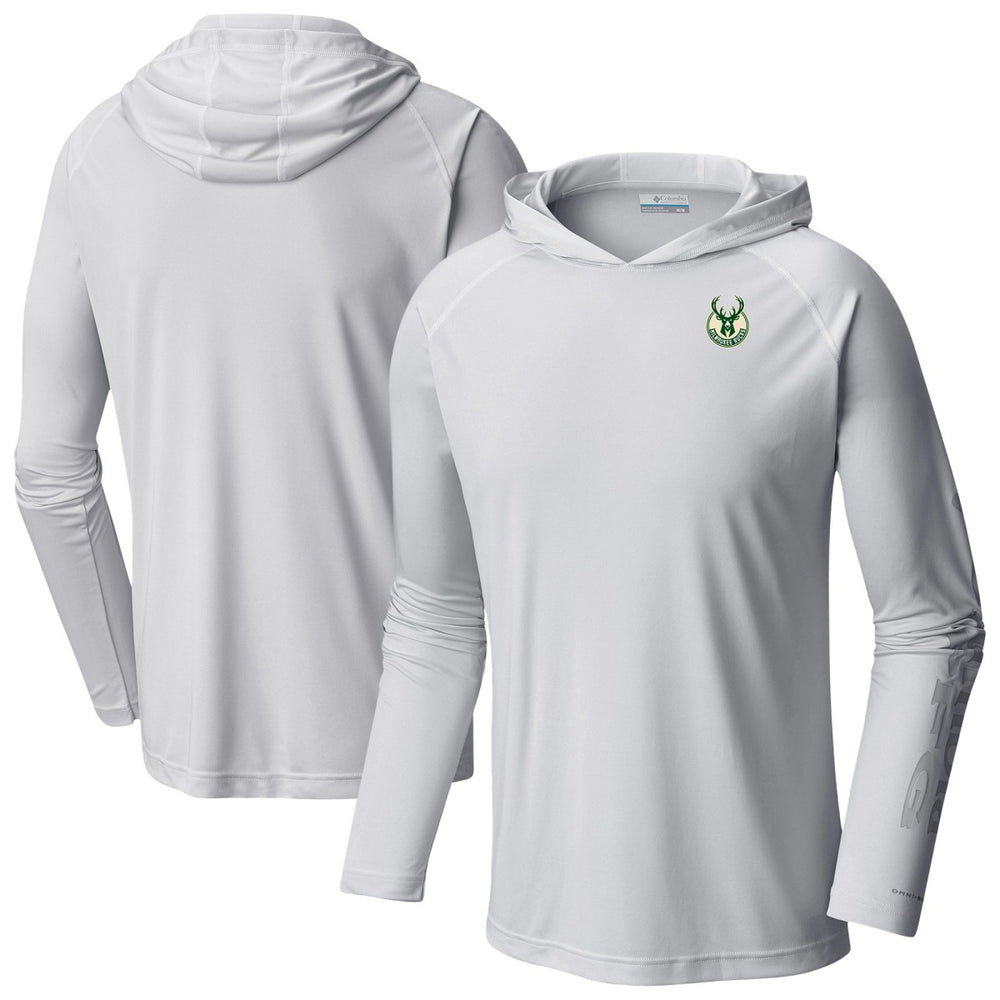 Milwaukee Bucks PFG Super Terminal Tackle Hoodie White - NBA
