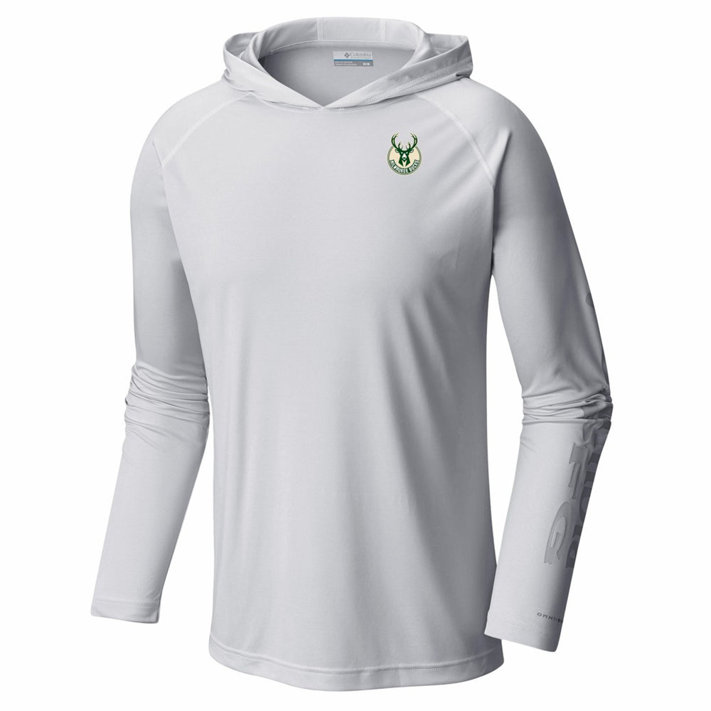 Milwaukee Bucks PFG Super Terminal Tackle Hoodie White - NBA